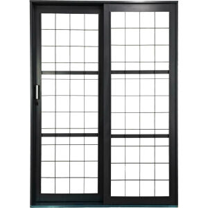 Imagem do produto PORTA DE CORRER LATERAL COM GRADE SEM POSTIGO